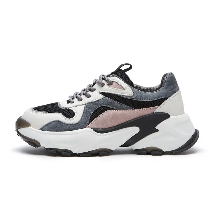 Lace-up high quality Running Shoes Walking Shoes Lightweight Mesh Athletic Sneakers for Boys Girls Featured Image